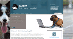 Desktop Screenshot of dakotavethospital.com