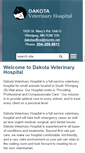 Mobile Screenshot of dakotavethospital.com